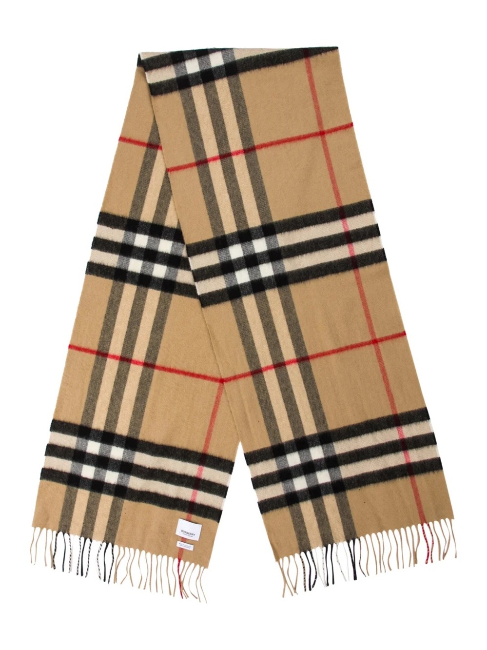 Burberry house check cashmere scarf
